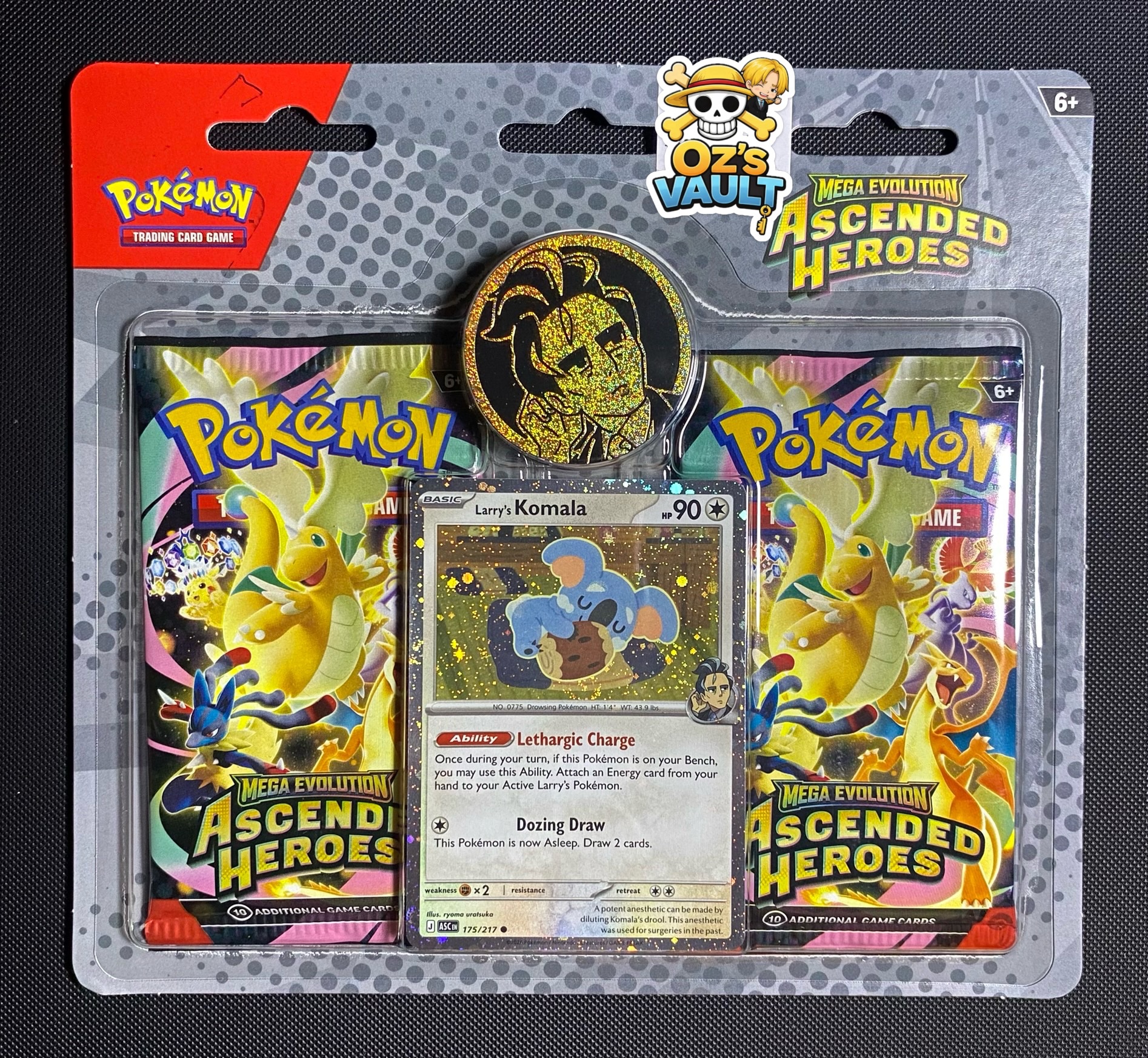 POKEMON - ASCENDED HEROES TWO PACK BLISTER