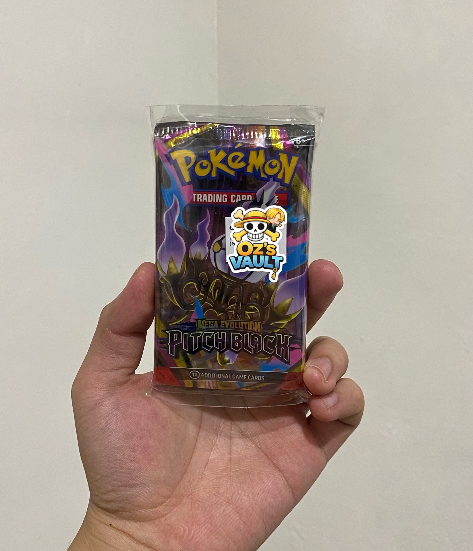 POKEMON - PITCH BLACK BOOSTER PACKS x4